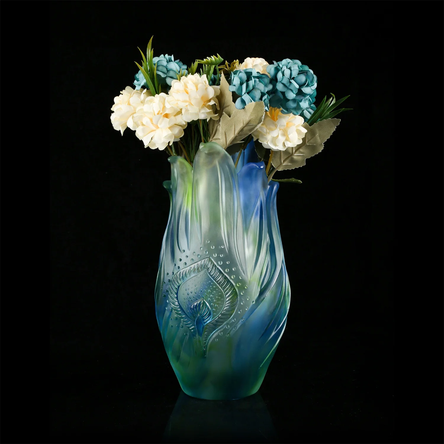 %W# Colorful Creative Modern Flower Vase Design Wedding Home Decor Glass Crystal Vase