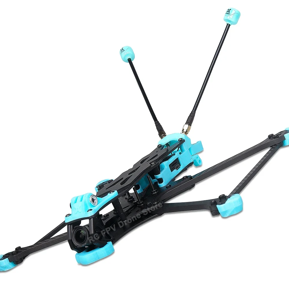 FOXEER MEGA LR7'' 7 inch 305mm DC Long Range Frame T700 Carbon W/ Silky Coating for O3 VTX Analog / Vista / HDZero RC FPV Drone