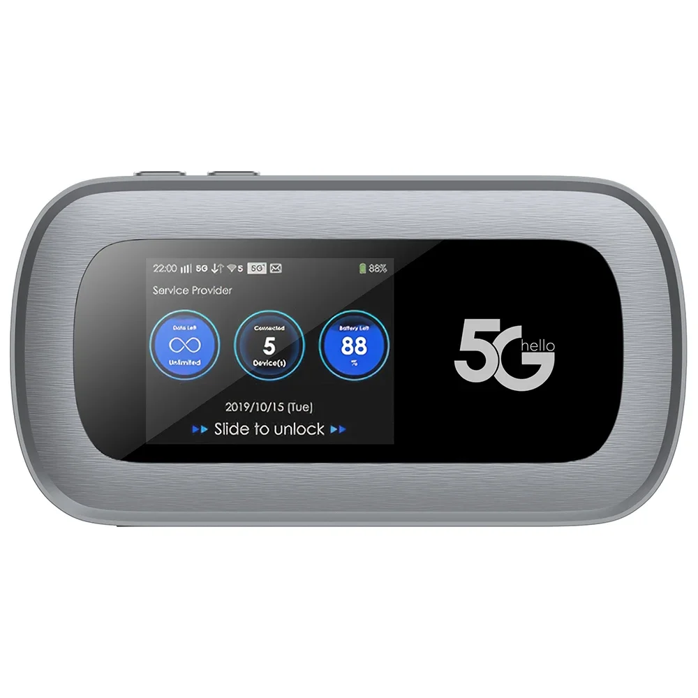 

2.4' LCD Android 11 Bluetooth 5.1 Mobile Wifi Router 5g