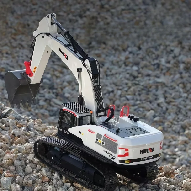 

Remote-Controlled Excavator Huina 594 Alloy Tracked Toy Car Children'S And Boys' Large Engineering Vehicle Model Excavator Gift