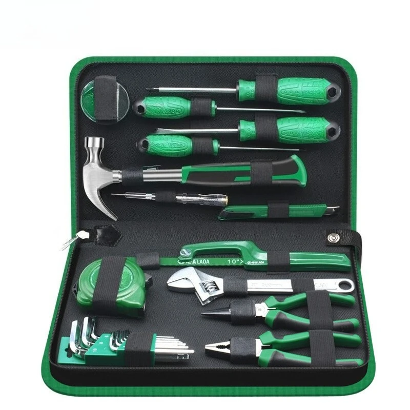 

22-Piece set of household tools, pliers, pointed nose pliers, electrician maintenance tools LA101822