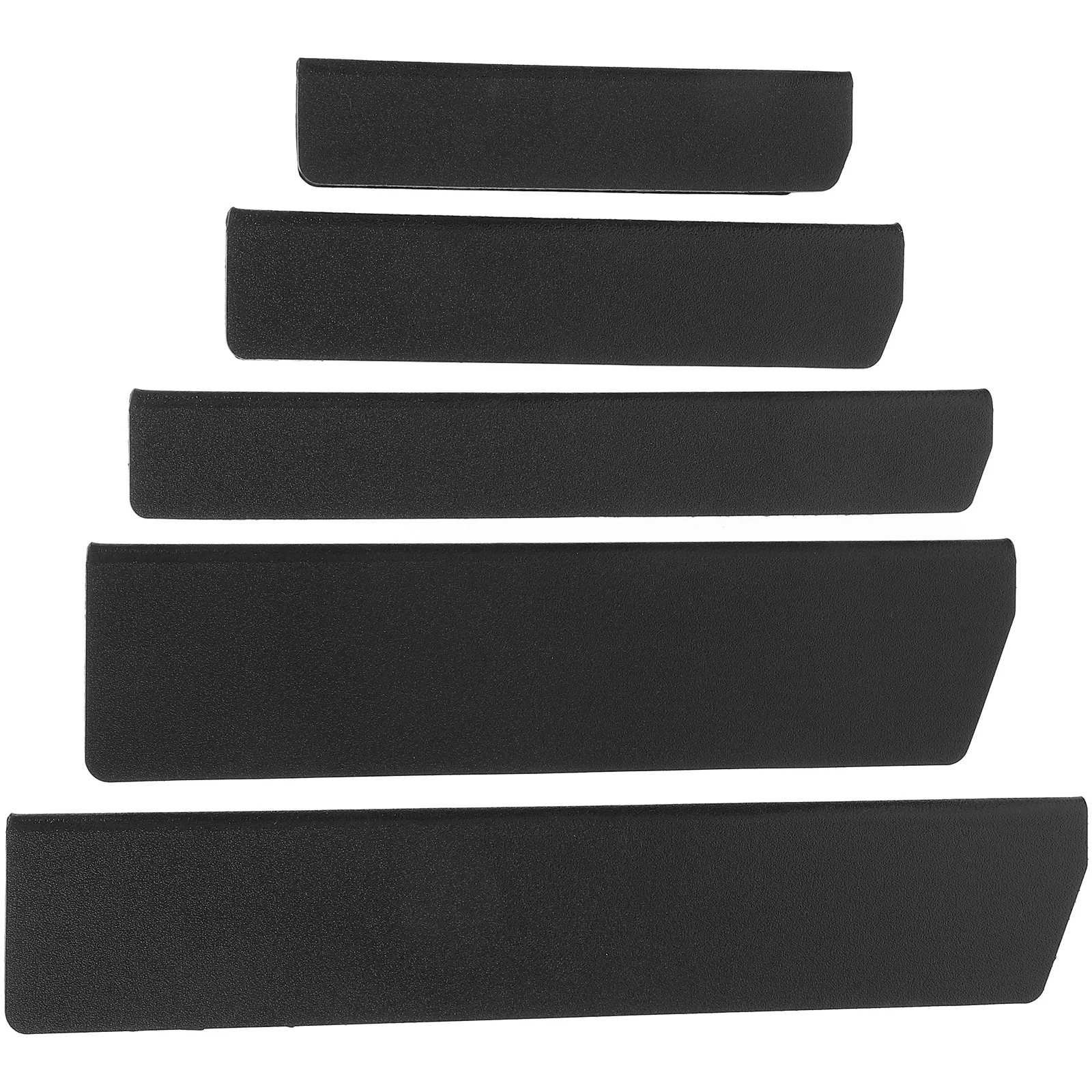 ชุดปลอกป้องกันมีด 5 ชิ้น ทำจากพลาสติก ABS แข็งแรง ทนทาน พกพาสะดวก สำหรับใช้กับมีดตัดในชีวิตประจำวันและกิจกรรมกลางแจ้ง