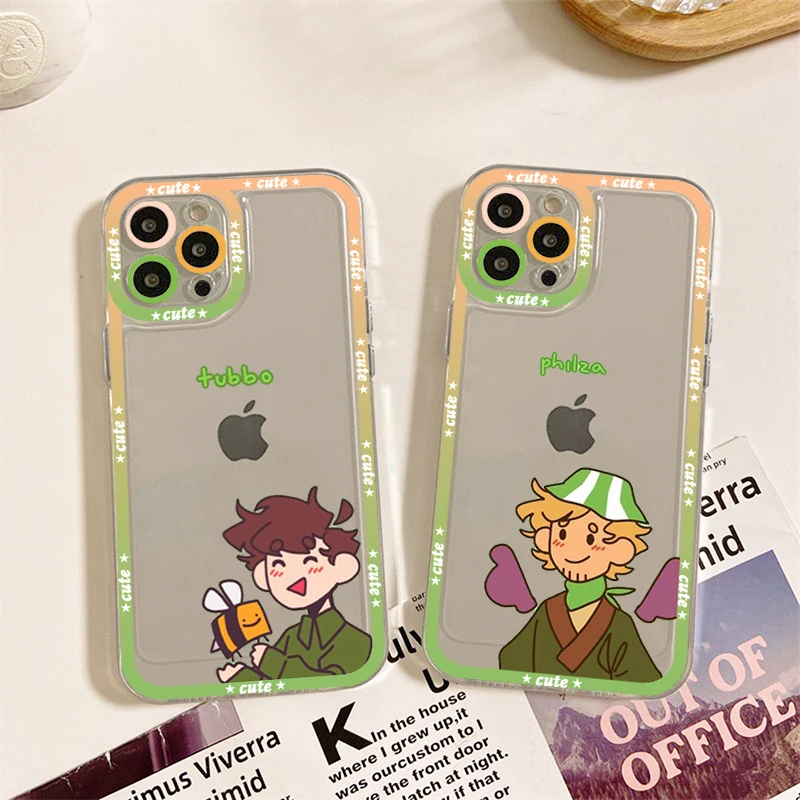 Dream Smp quackity fanart Phone Case for iPhone 11 12 13 Mini Pro Max 14 Pro Max Case shell