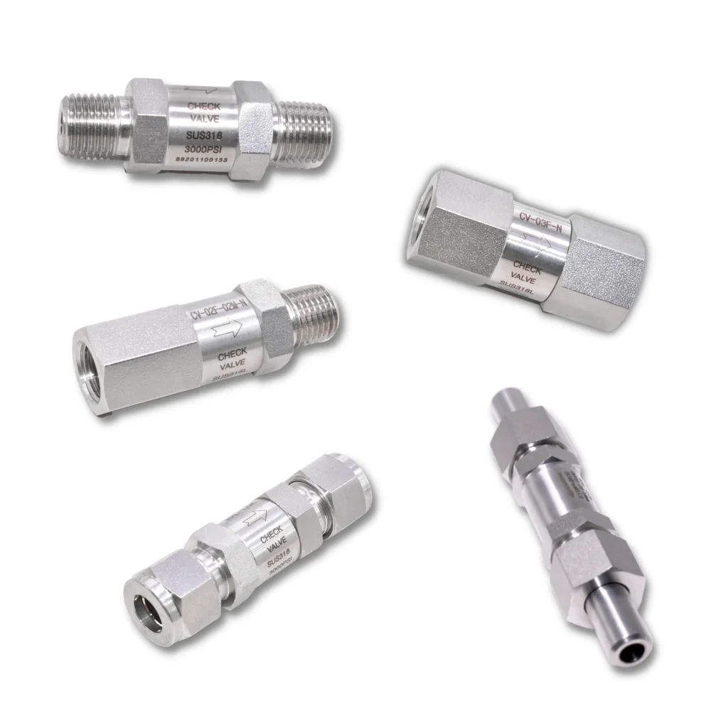 316 Stainless Steel Butt Welded Type Check Valve High Temperature High Pressure for Gas