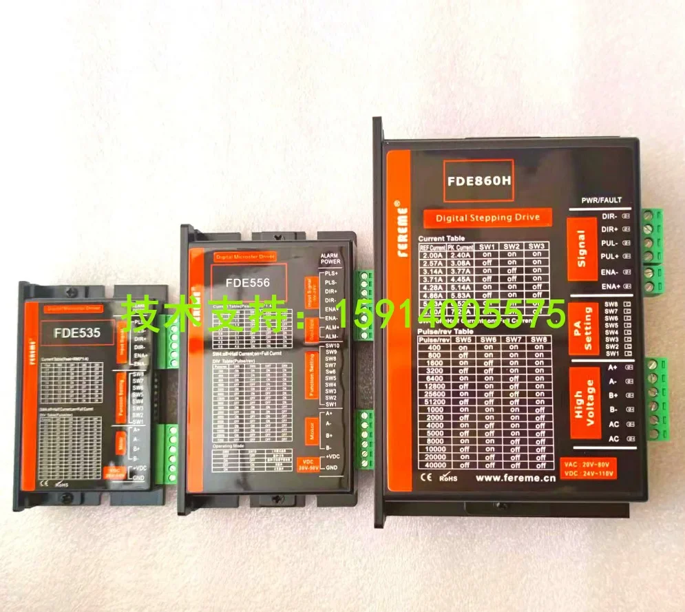 2026 FEREME New FDE556/FDE556MN/SSD505/SSD806 Open/Closed Loop Stepper Driver