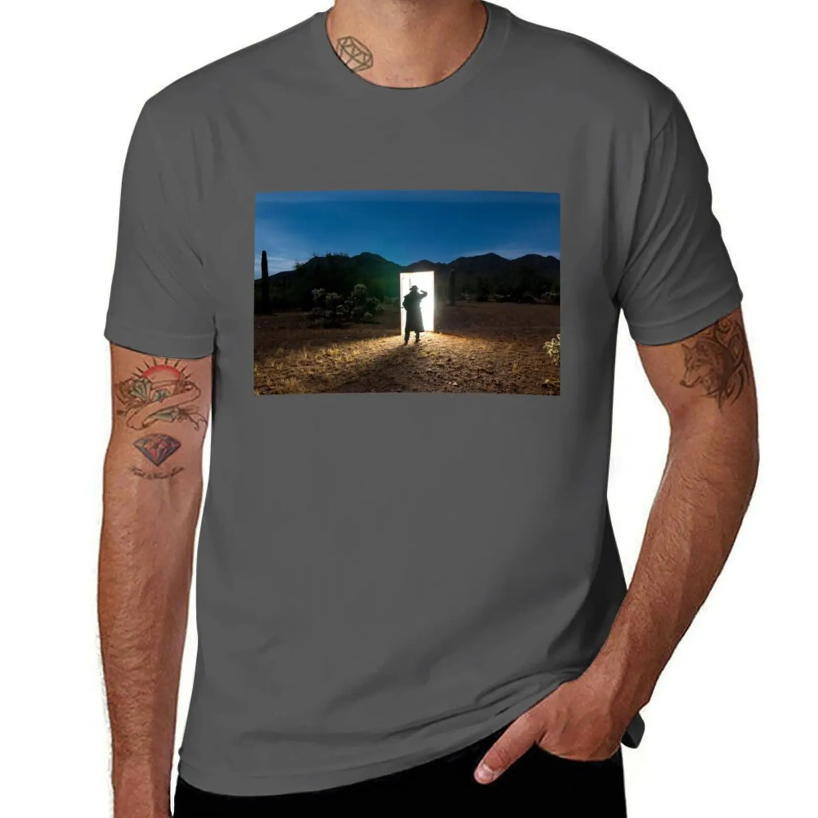 There are other worlds than these. T-Shirt Modern Style Print T-Shirt