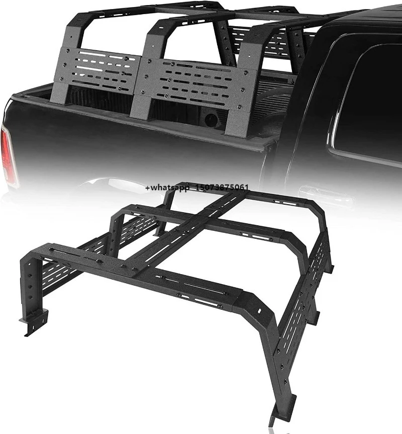 Overland Bed Rack For Full-size Truck Without Bed Rail Fit F-150 Raptor Dodge Ram 1500 Chevy Silverado 1500 Gmc Sierra 1500