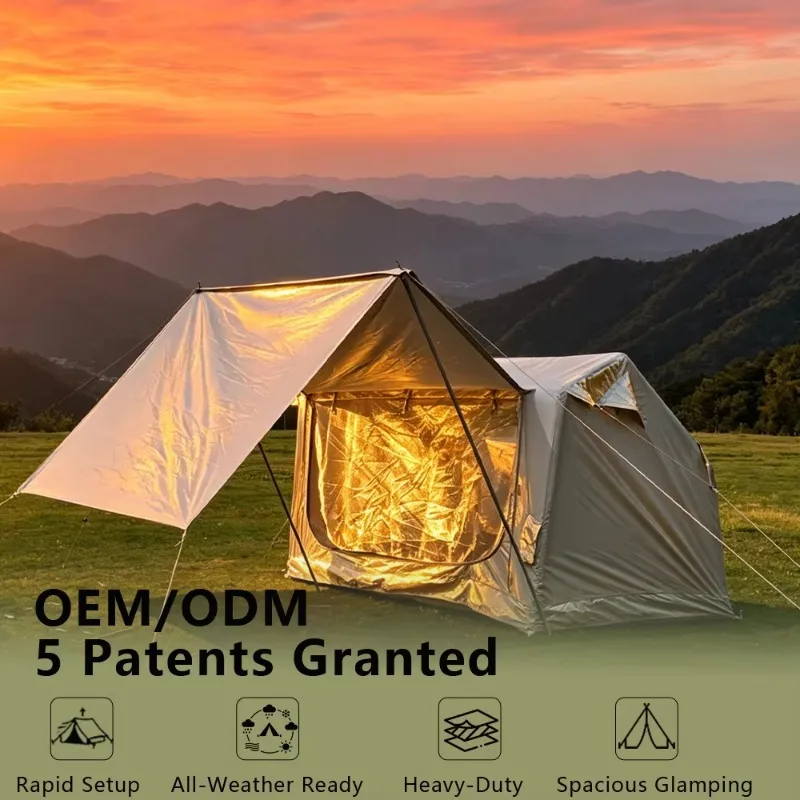 Eco Friendly Sample Ready Trusted Source Customized Inflatable Tent for Distribution Networks
