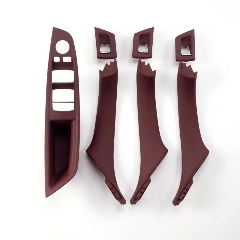 

LHD бежевый, черный, коричневый, устричный, внутренний дверной подлокотник автомобиля, набор внутренних ручек для BMW 5 серии F10 F11 523i 525i 528i 530i