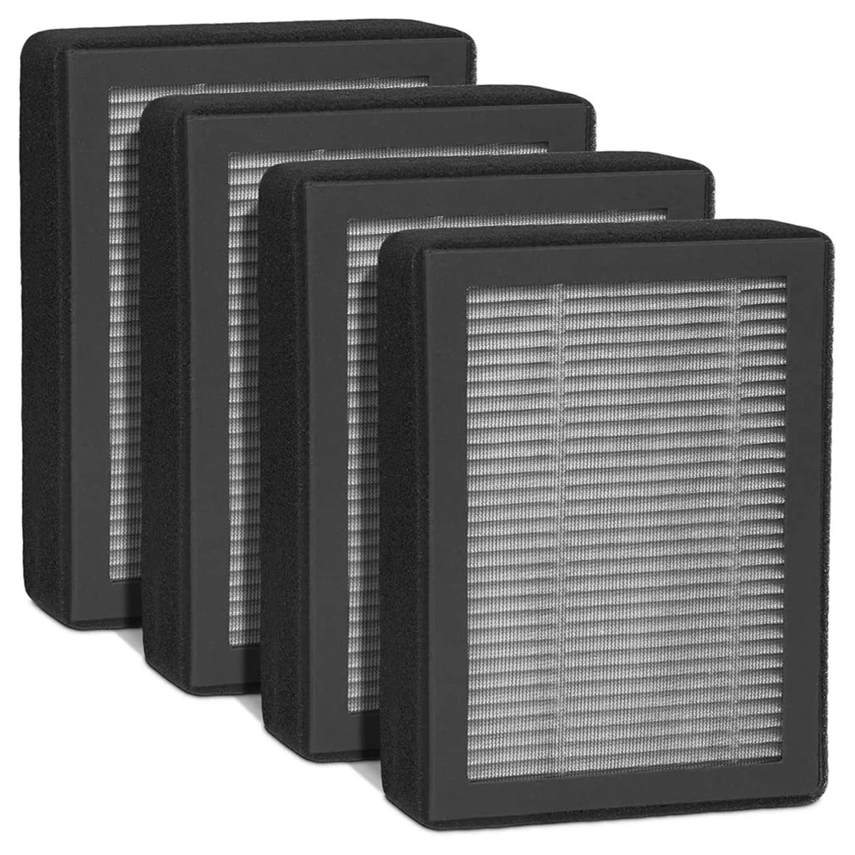 A65T LV-H128 Replacement Filter Compatible for LEVOIT LV-H128 Air Purifier, LV-H128 H13 True HEPA Replacement Filter 4 Pack