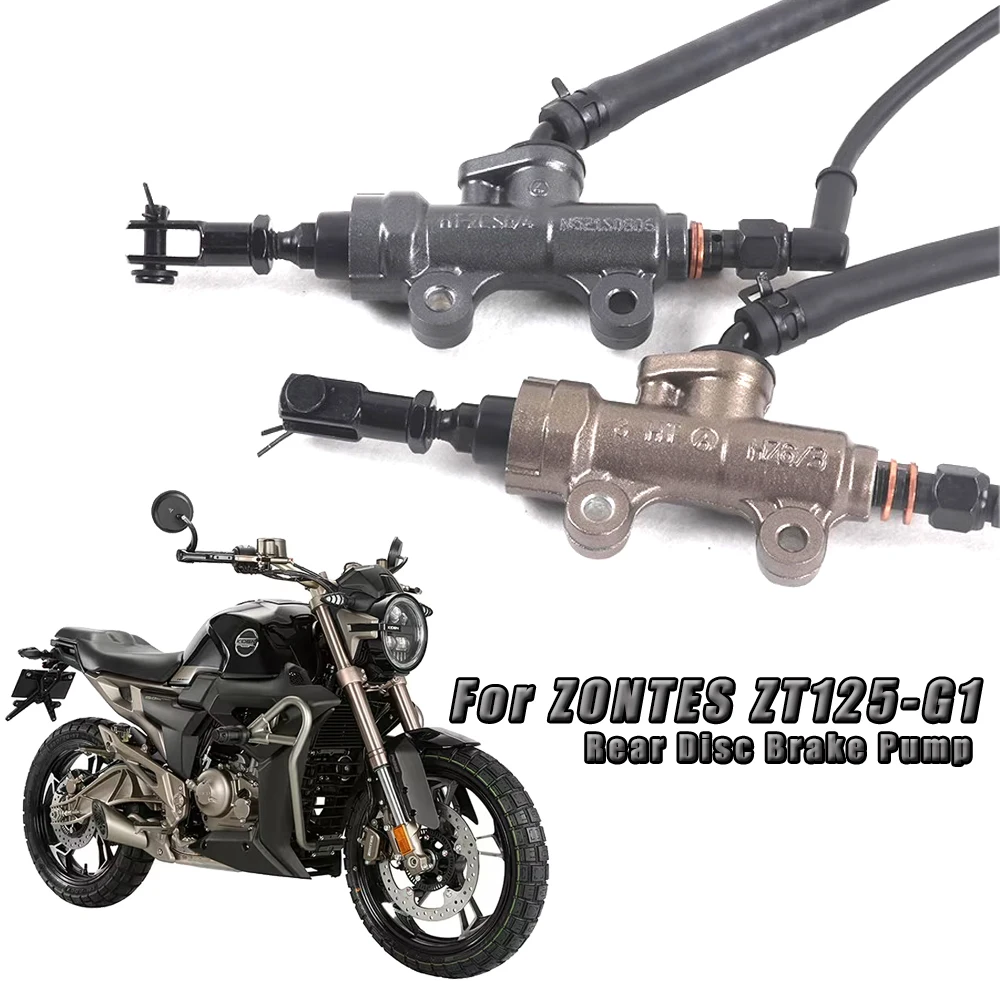 

Motorcycle Rear Disc Brake Pump Rear Brake Oil Pump Main Pump For ZONTES G1 -125 ZT125-G1 ZT125-U ZT125-U1 ZT125-Z2 125-U