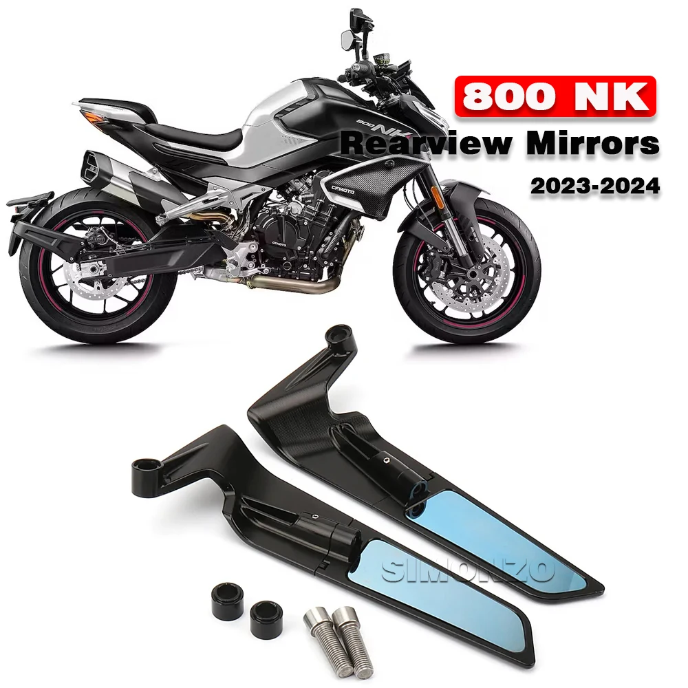 

800 NK Mirrors Rearview Mirror Adjustable Side Wing Rear View Mirror For CFMOTO 800NK Motorcycle 800NK Accessories 2023-2024