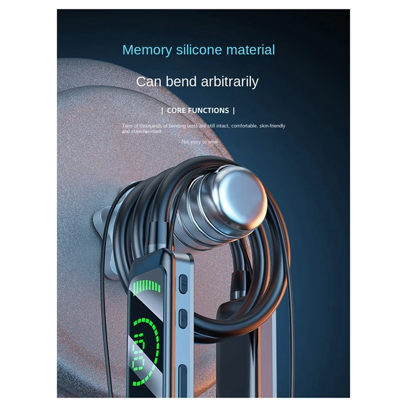 ชุดหูฟังคล้องคอ5.3แบบแขวนกีฬาวิ่งหูฟังเกมลดเสียงรบกวนสแตนด์บายได้ยาวนานมาก