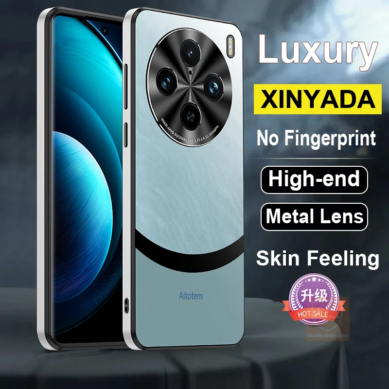 

Модный высококлассный брендовый телефон для Vivo X100 Pro Ultra Skin Feeling Matte Phone для Vivo X100S Pro Чехол Бампер защитный чехол