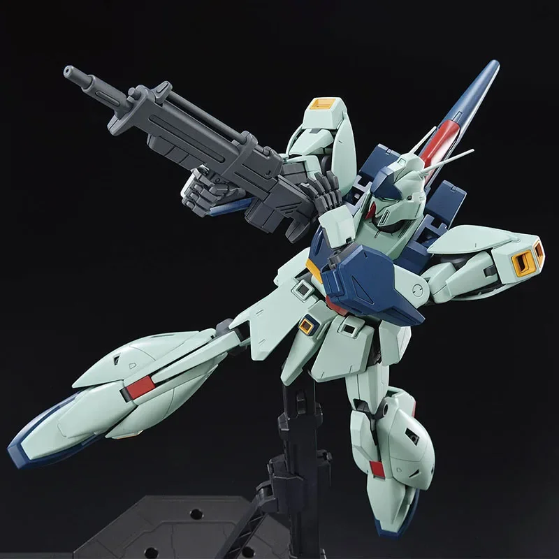 Echte original bandai mg gundam RGZ-91 lingus shia in umgekehrter. Ver. Action figur Montage Sammler Box Modell Ornament