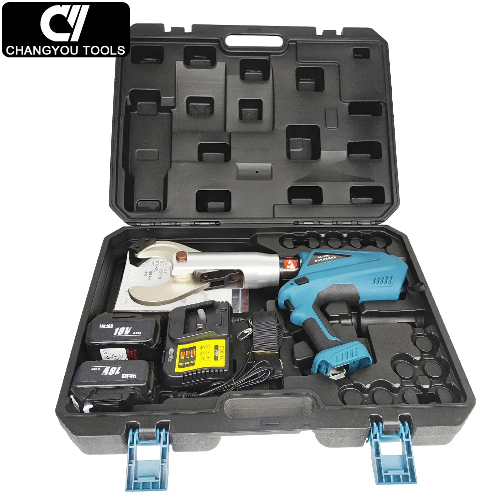 

EZ-65C Cordless Battery Operated Hydraulic Cable Cutting Tools 65mm Dia Cable Cutter