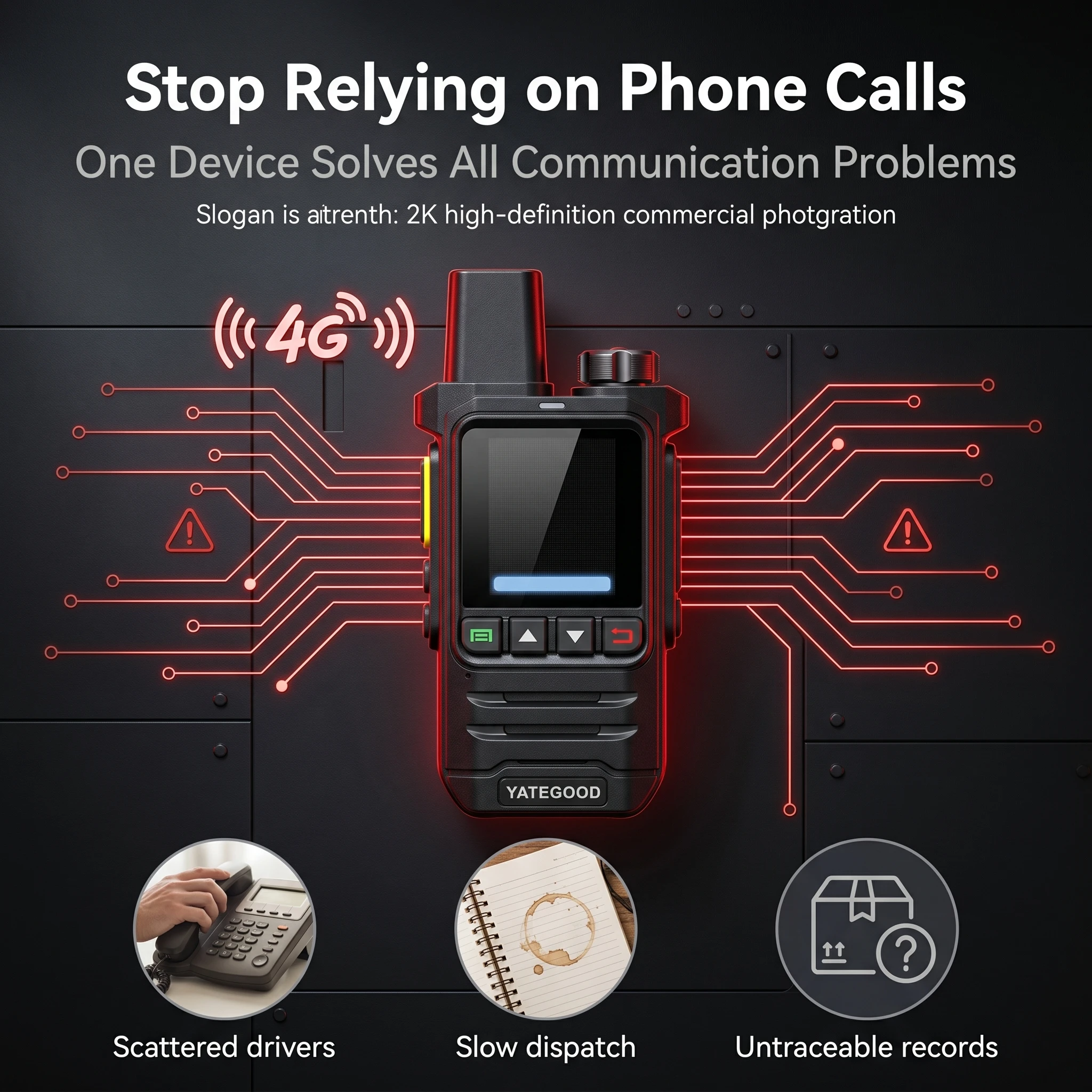 YATEGOOD  GX7  5000KM ham radio walkie talkie long range global ptt  4G poc radio100km