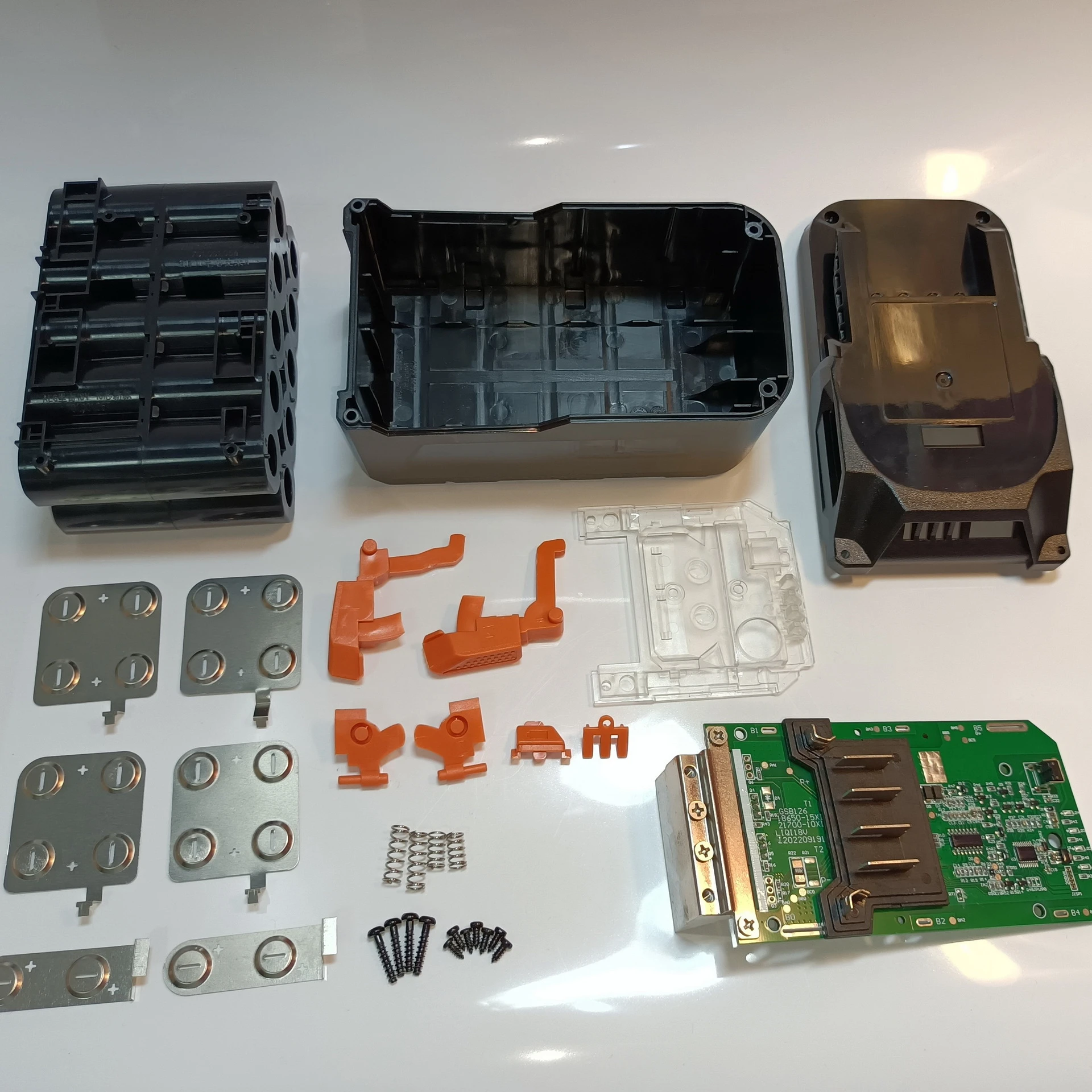 Hot Battery Case BMS PCB Board Charging Protection Circuit Board Shell Box For AEG RidGid 18/20V L1215 Battery Cover Accessories