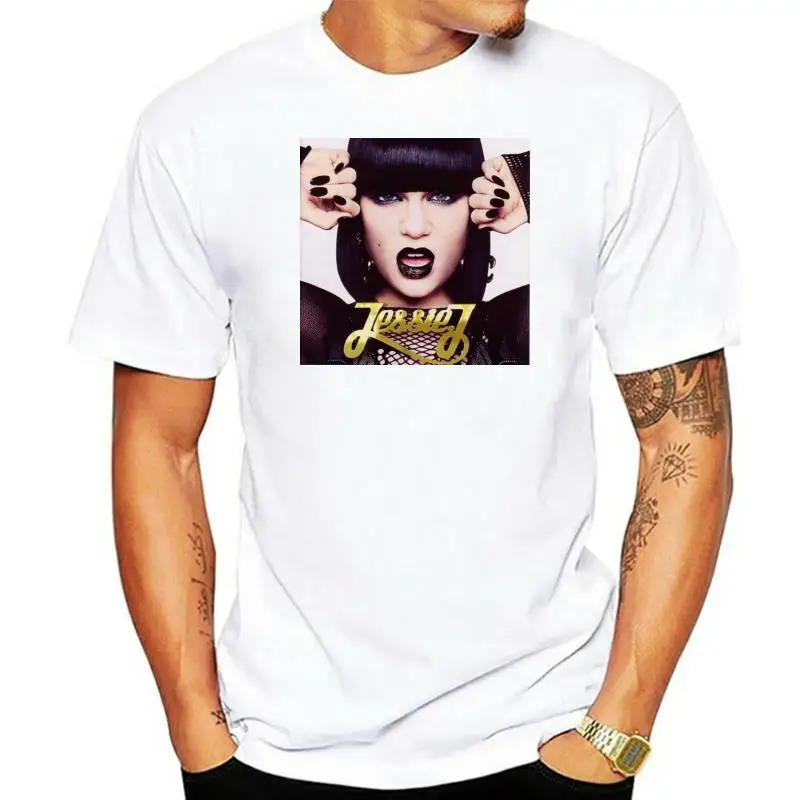 Jessie J T-Shirt English singer and songwriter women white tee