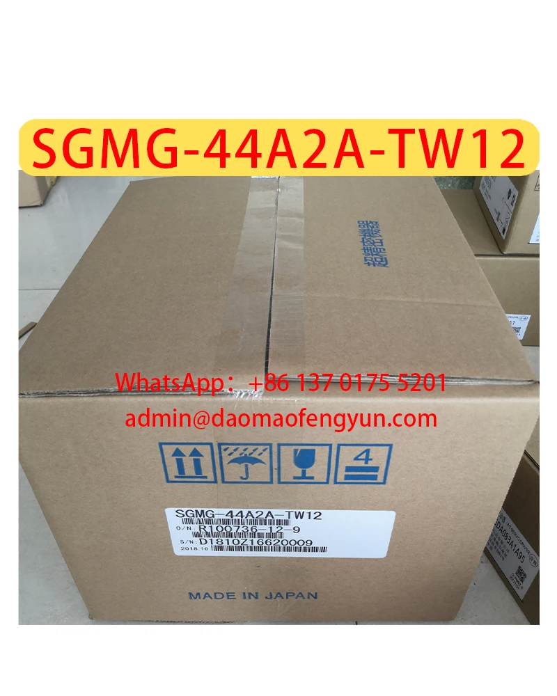 SGMG-44A2A-TW12 Brand New Servo Motor，SGMG 44A2A TW12 Servo Motor，Fast shipping
