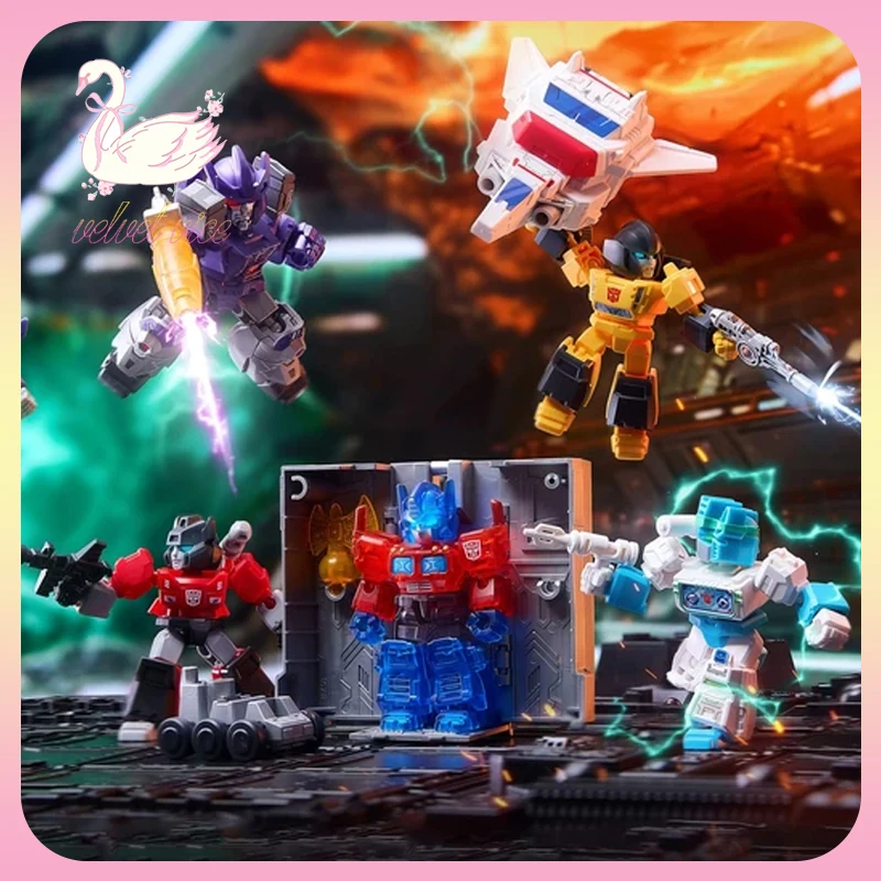 

Original Blokees Transformers Defender Version 05 - Traitor To Tyranny Series Blind Box Figures Collect Assemble Toy Boy Gift