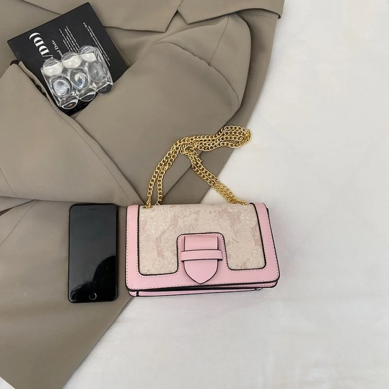 Practical Luxury Diaper Bag For Women Elegant Crossbody Bag Designer Leather Tote Minimalist Vintage Solid Color Style - view 4