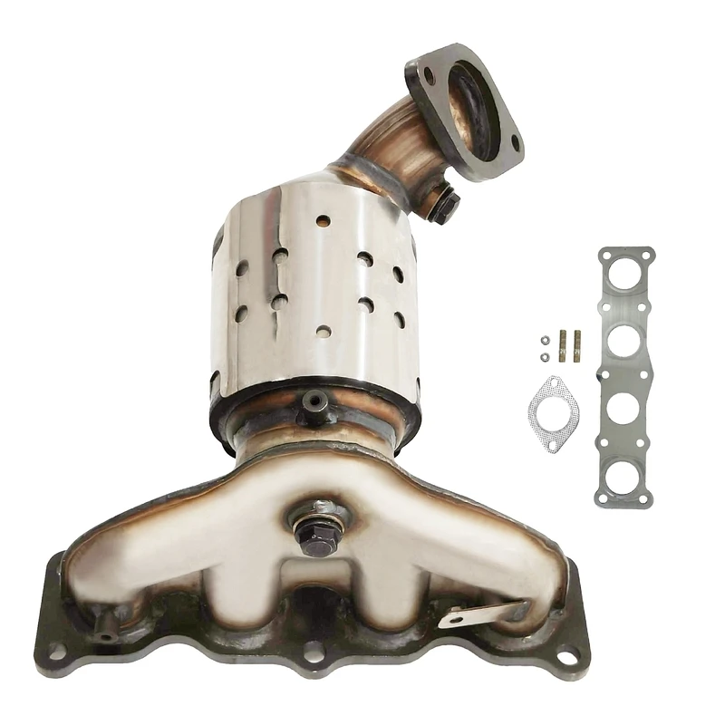 

Выпускной коллектор для каталитического нейтрализатора Hyundai Sonata 2.4L и 2015-2020 Kia Optima 2.4L 2015-2019 гг.