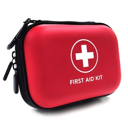 Bolsa de almacenamiento de primeros auxilios médica vacía, estuche pequeño de PU EVA para el hogar, viaje al aire libre, equipo de Camping, medicina de supervivencia