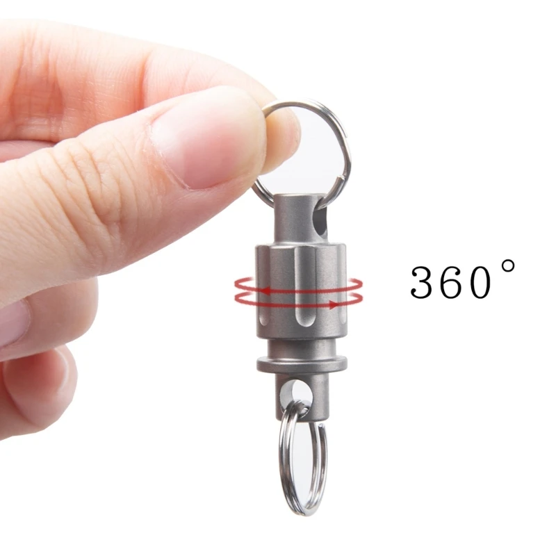 Quick Release Open Keychain Metal Car Keys Quick Hooks Universal Rotary Buckle DropShipping