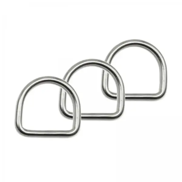 Metal D Ring Horseshoe Buckles for Handcrafted Bags Pet Collars Keyrings and Jewelry Accessories