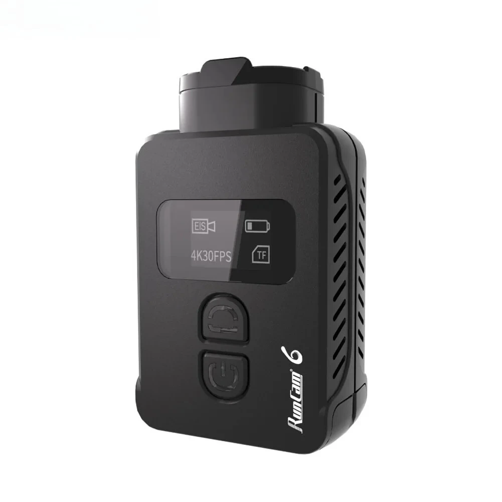 

RunCam 6, 4K, 30HD, портативная камера FPV, датчик MP4, видеоформат, карта Micro SD, поддерживаемая для радиоуправляемого дрона