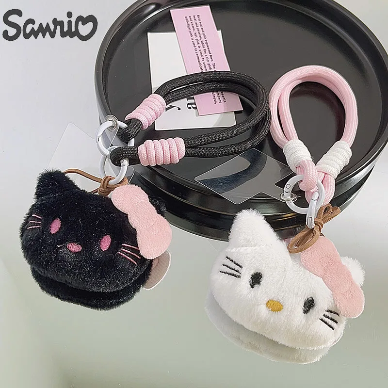 Sanrio-女性のためのキティキーホルダー,小さなハンドバッグ,トレンディなおもちゃ,携帯電話ストラップ,ペンダントアクセサリー,素敵なバッグ,ギフト