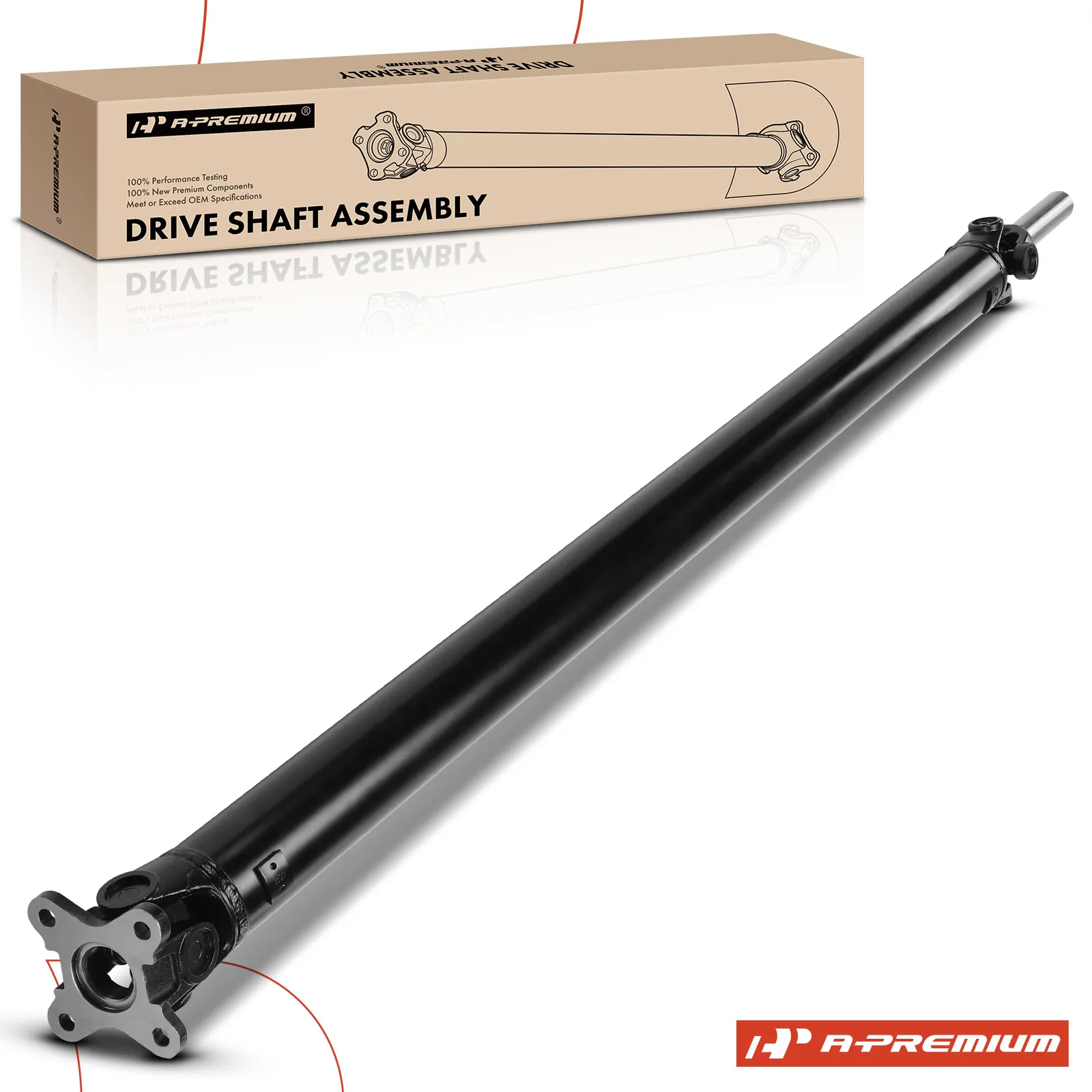 A-Premium Rear Driveshaft Prop Shaft Assembly for Ford Ranger 1998-2003 Mazda B3000 1998-2007 B4000 1999