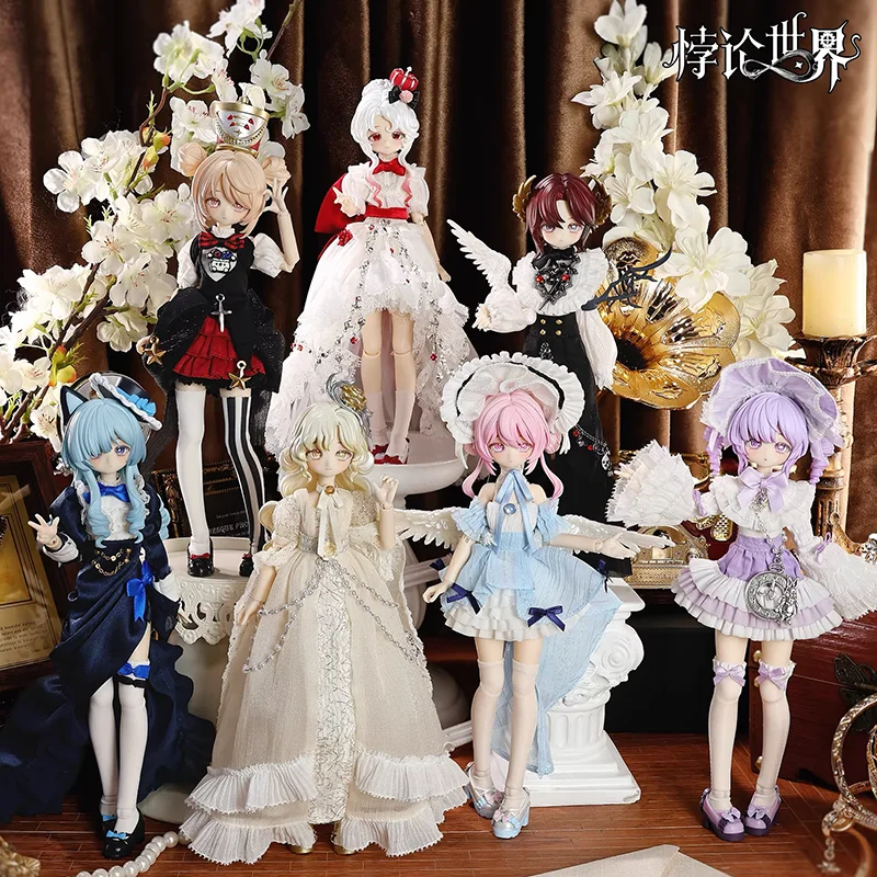 

Коллекционная кукла BJD серии Paradox World: Моментальный Адреналин, тело ангела, масштаб 1/8, шарнирная, в закрытой упаковке, настольное украшение, подарок