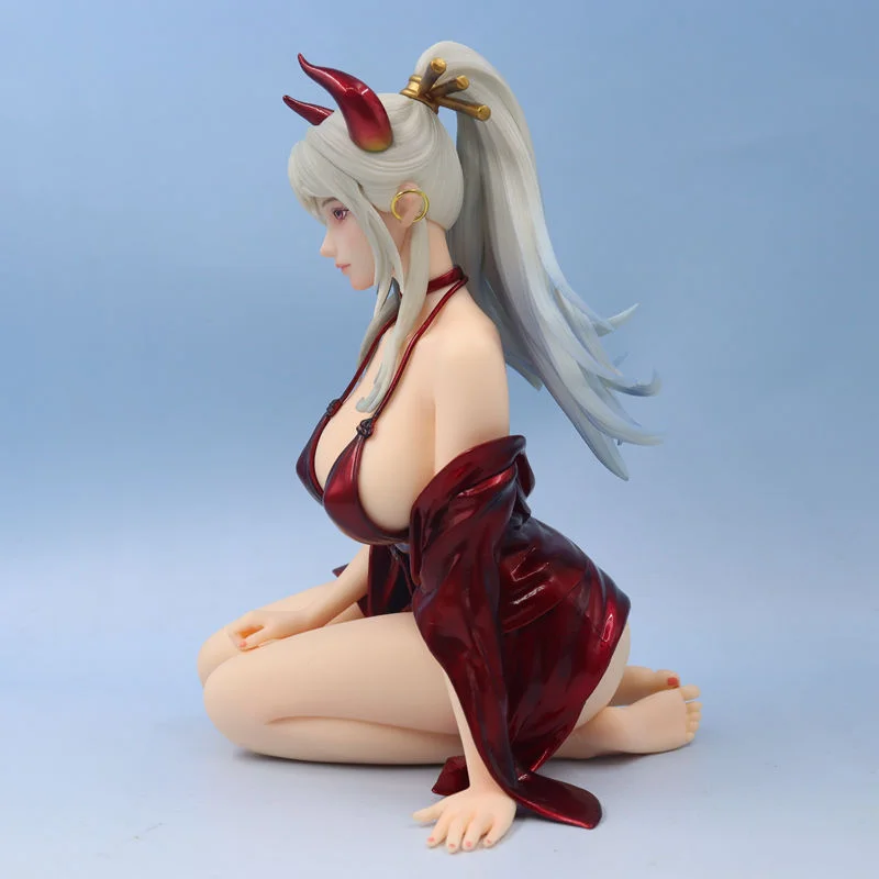 ฟิกเกอร์อนิเมะสาวสวย ยามาโตะ คิมิโนะ ขนาดใหญ่ ท่าคุกเข่า: โมเดลอนิเมะสุดประณีต สำหรับนักสะสมโอตาคุ