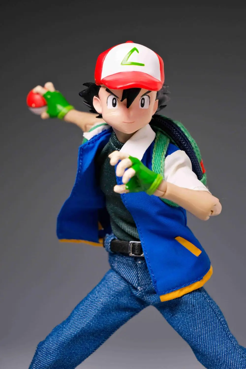Joy Man Toys 1/12 TrainerアクションフィギュアJM014 Em estoque Joy Man Toys 1/12 JM014 Pokémon SHF Ash Ketchum Anime