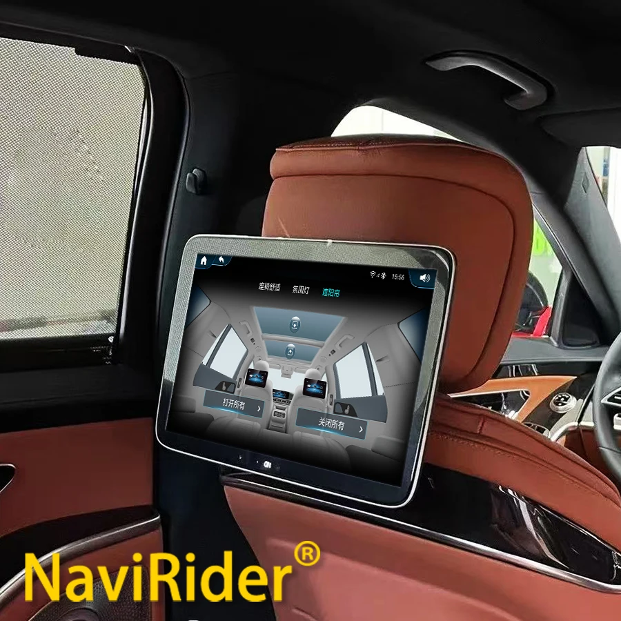 For Benz GLS Maybach GLE G Class 2020 Back Seat Entertainment Multimedia Video Player Screen Android Headrest Car Accessories