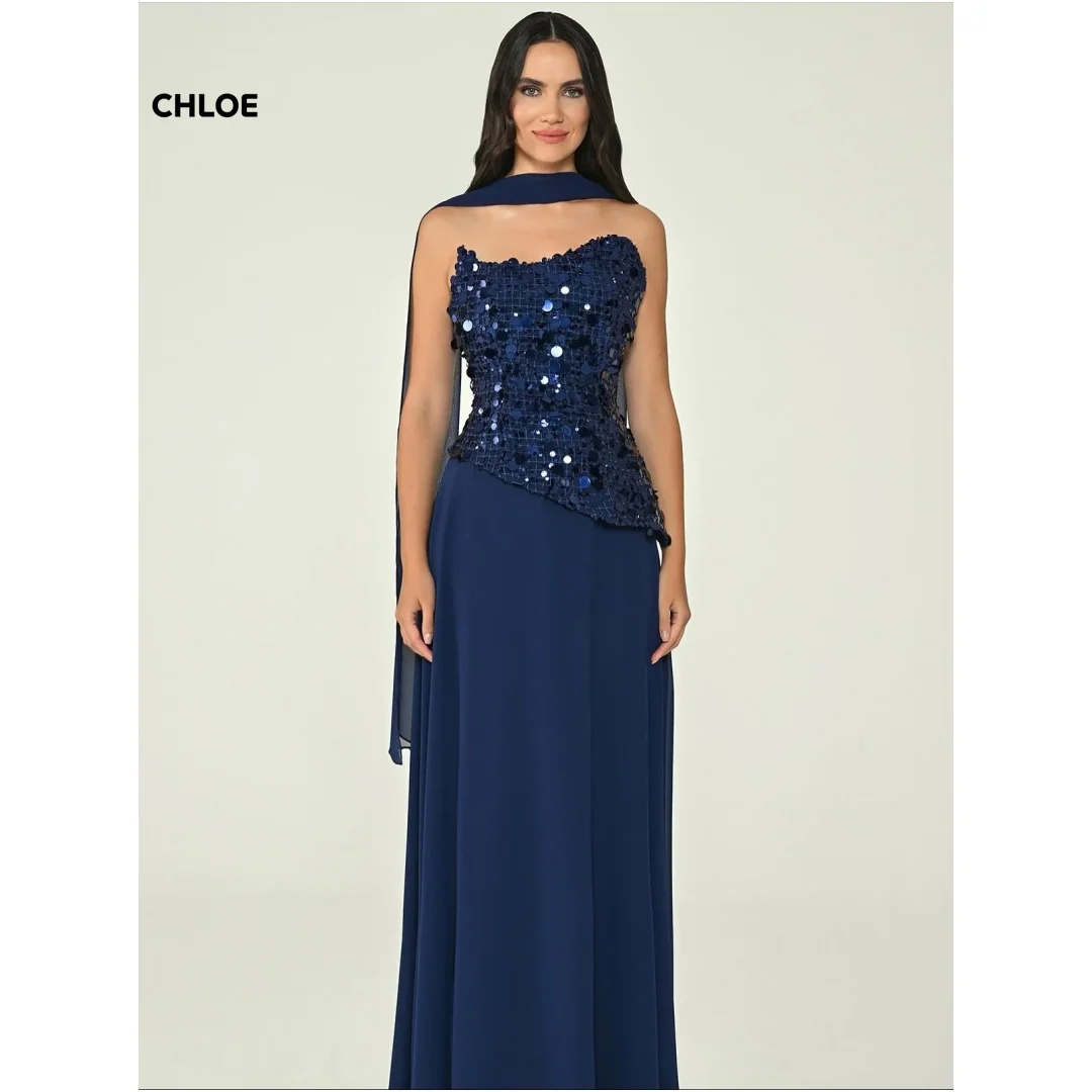 

Вечернее платье трапециевидной формы, платья для выпускного вечера без рукавов, 2024, роскошные элегантные вечерние платья для особых случаев, индивидуальная шаль для вечеринки