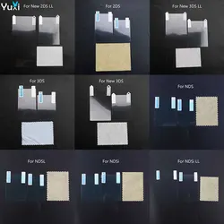 YuXi LCD Screen Protective Film For NDS NDSL NDSi XL LL Top Bottom Protector Skin Cover for New 2DS 3DS XL LL