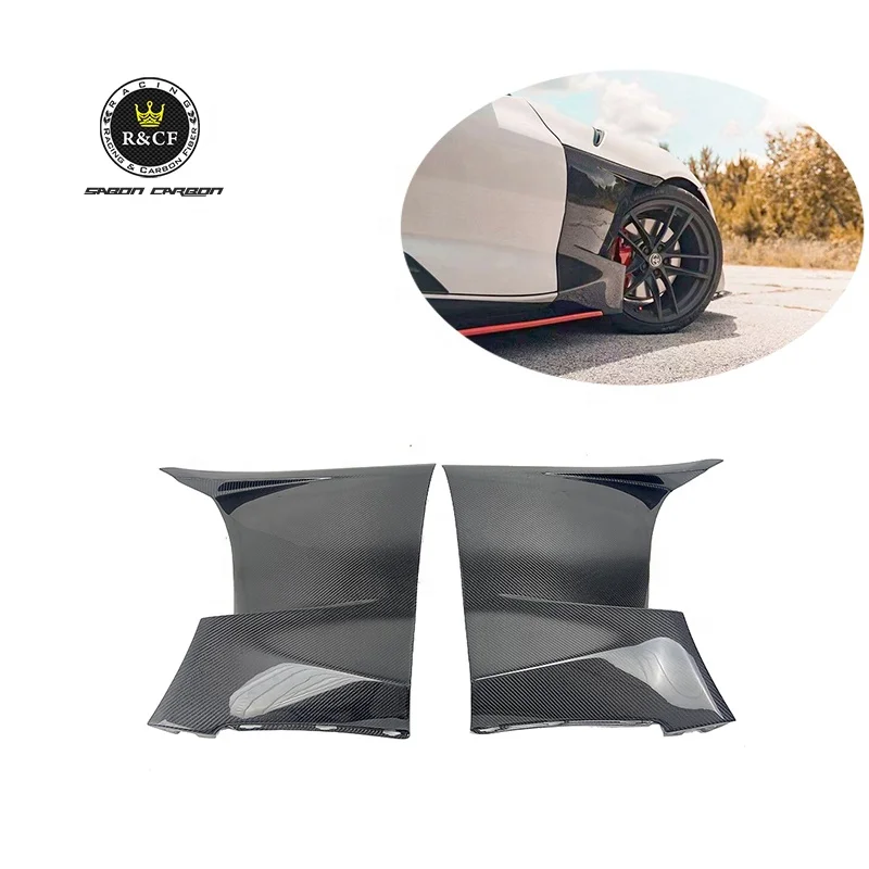 

ES Style Carbon Fiber Front Vented mudguard Fits for Toyota GR Supra A90 MK5