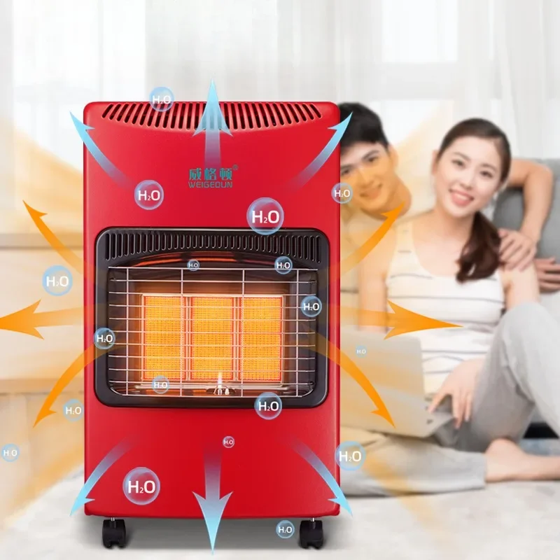 Heater Natural Gas Heating Furnace Coal Gas Liquefied Gas Baking Furnace Quick Heating Household Indoor Mobile Heating Furnace