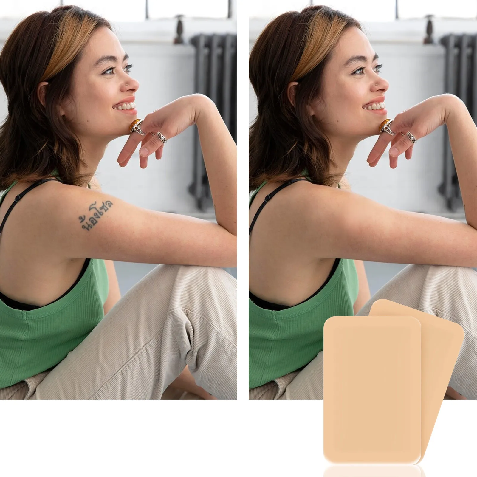Tattoo Cover Stickers Concealer Stickers Sweat-Proof Waterproof Concealer Tape Ultra-Thin Breathable Patch Tattoo Covering