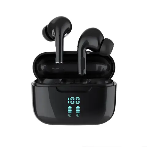 Wireless Bluetooth Earphones HIFI Stereo Sound ENC Headphones Power Display Earbuds For XIAOMI Samsung TWS Music Headset