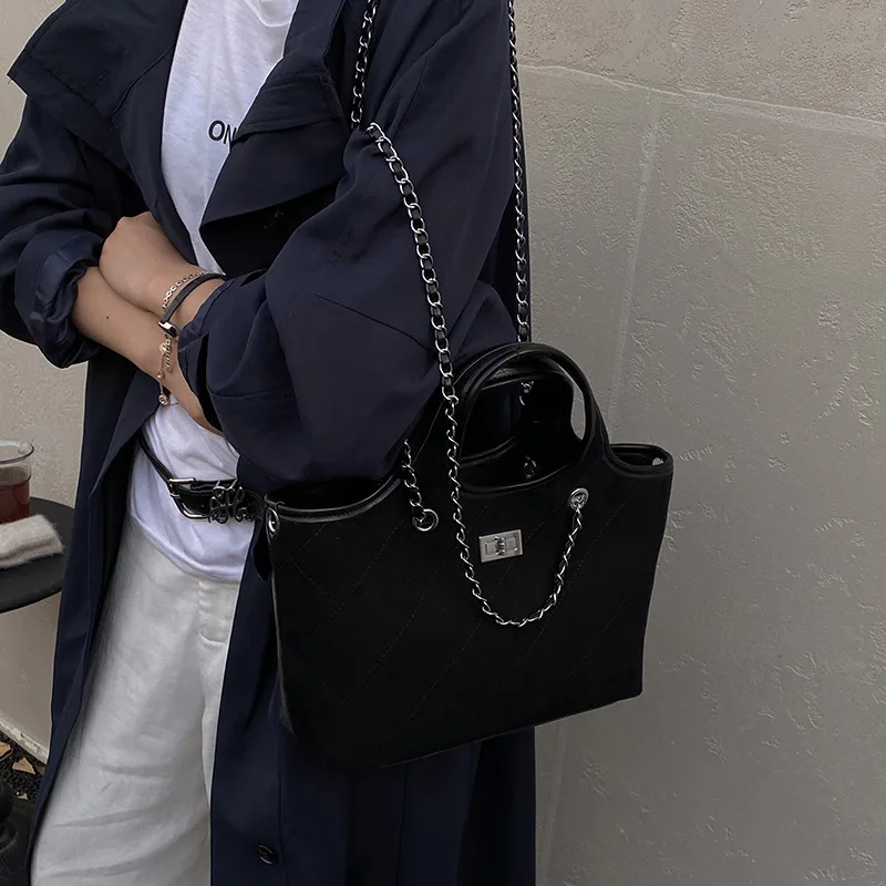 

2025 женская винтажная сумка подмышки из натуральной кожи, многосторонняя сумка через плечо, большая вместительная рабочая сумка для офиса и поездок на работу