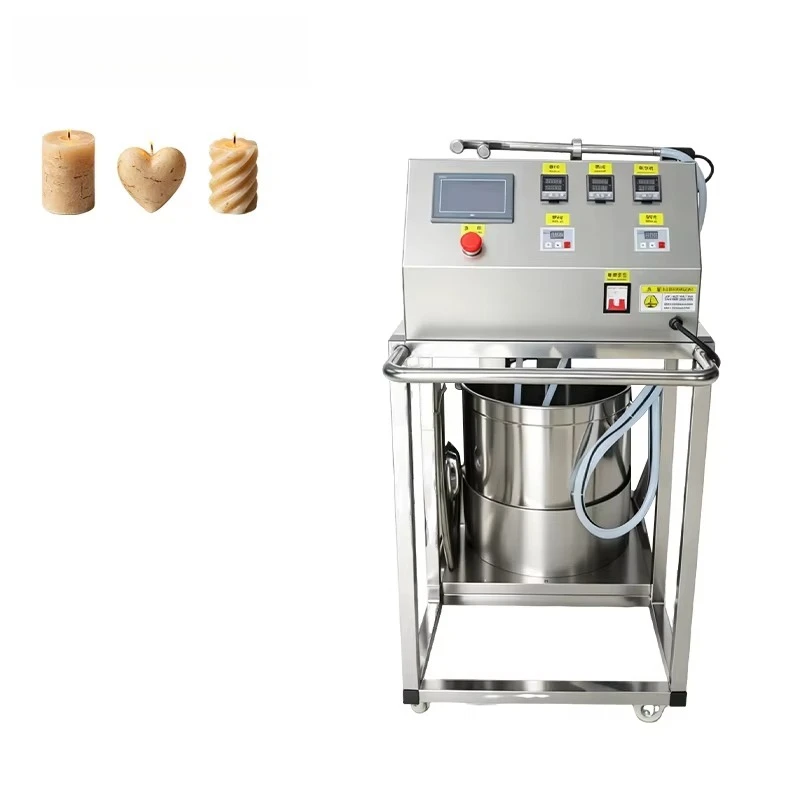 High Speed Unfixed Candle Pouring Machine With Heating System Tank Pouring Scented Candle Filler Candle Wax Filling Machine