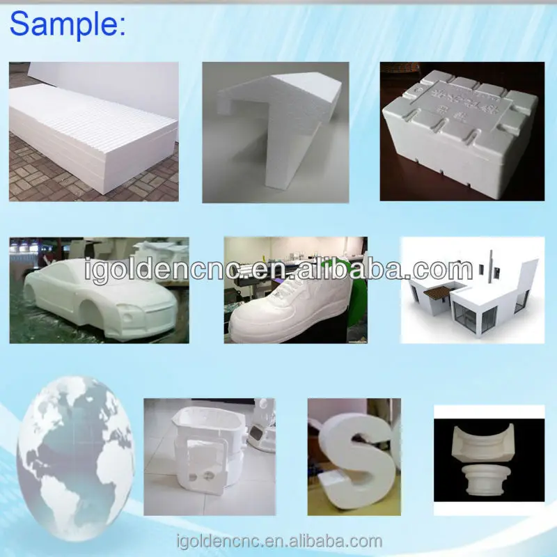 Linear Tool Automatic Changer ATC Cnc Router Polyurethane Foam Cnc Foam Cutter Igf-1325