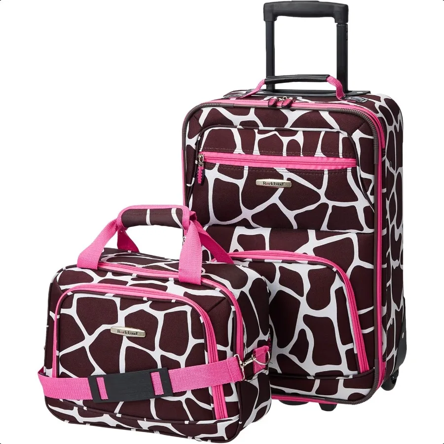 

Softside Lage Set Pink Giraffe 2Piece