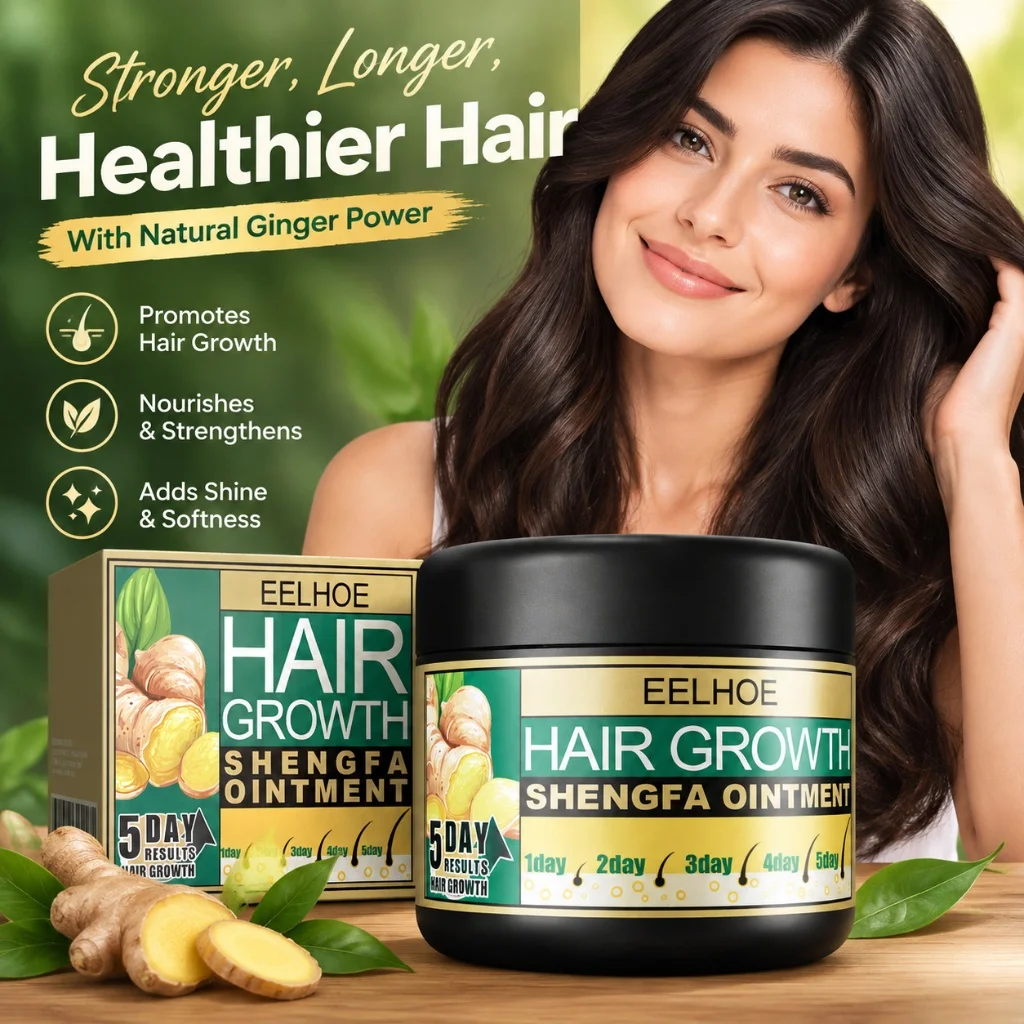 30g Ginger Scalp Massage Cream Nourish Hair Follicle Reduce Hair Shedding Boost Healthy Hair Soften Dry Damaged Hair Strands