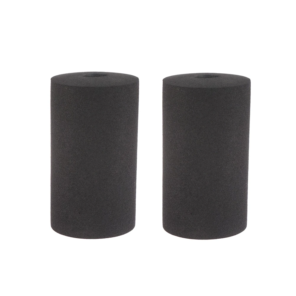 Get the Best Experience with 2PCS Black Foot Foam Pads Replacements for Weight Benches and For Leg Extension Machines!