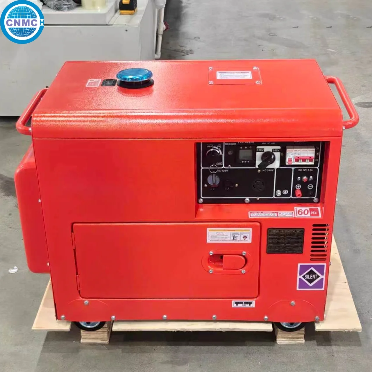 CNMC 3kw 5kw 6kw 7.5kw 9kw portable Silent Diesel Generator Electricity Generator With ATS CE Certified Home Emergency Use